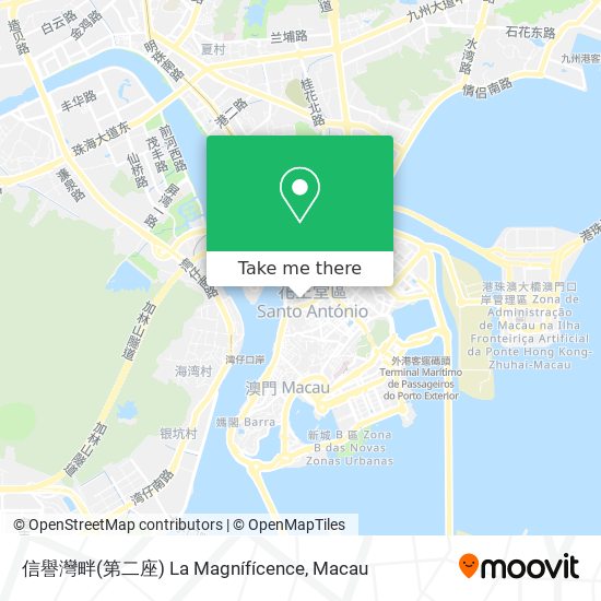 信譽灣畔(第二座) La Magnífícence map