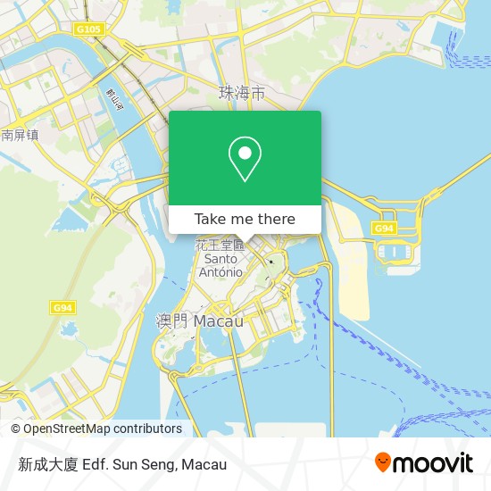 新成大廈 Edf. Sun Seng map