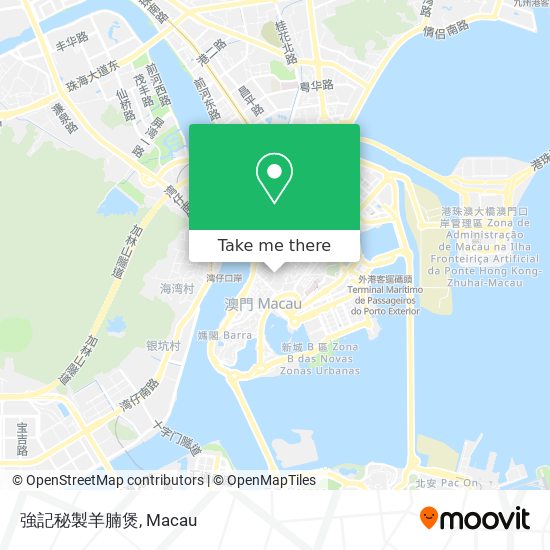 強記秘製羊腩煲 map