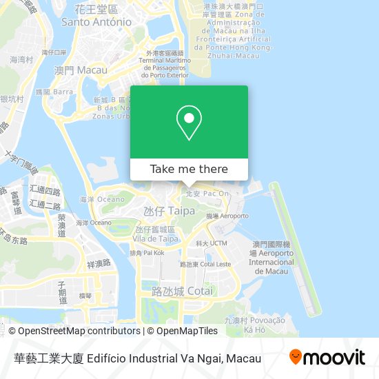 華藝工業大廈 Edifício Industrial Va Ngai地圖