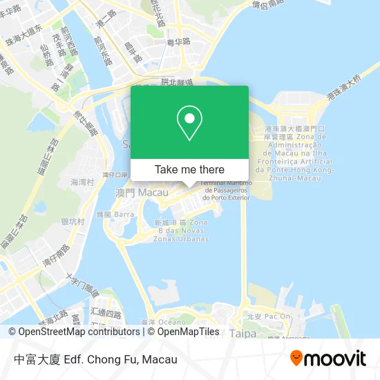 中富大廈 Edf. Chong Fu map