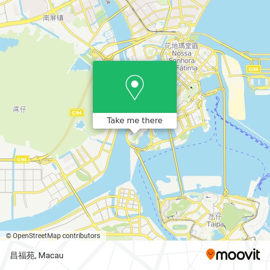 昌福苑 map