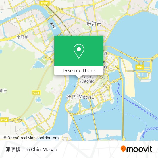 添照樓 Tim Chiu map