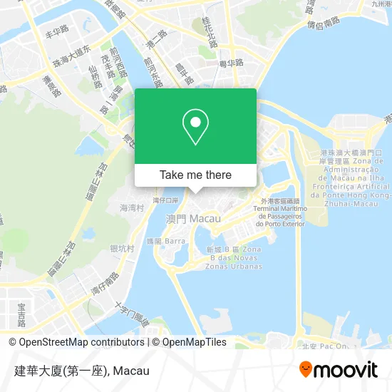 建華大廈(第一座)地圖