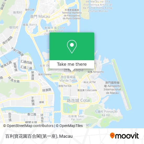 百利寶花園百合閣(第一座) map