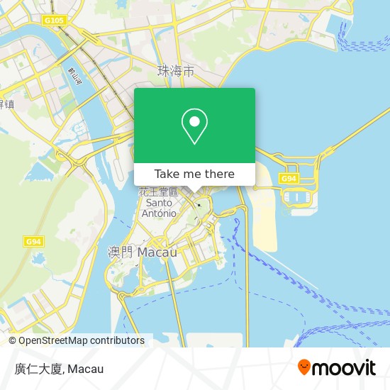 廣仁大廈 map