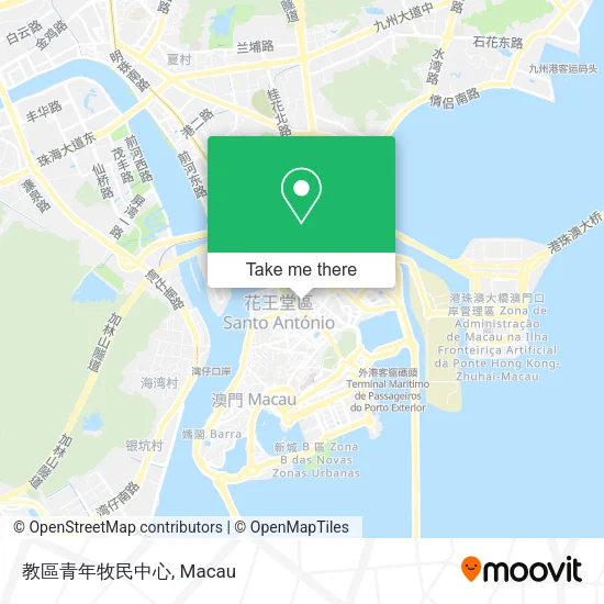 教區青年牧民中心地圖