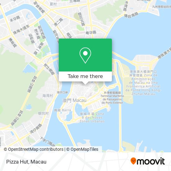 Pizza Hut map