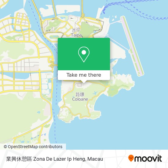 業興休憩區 Zona De Lazer Ip Heng map