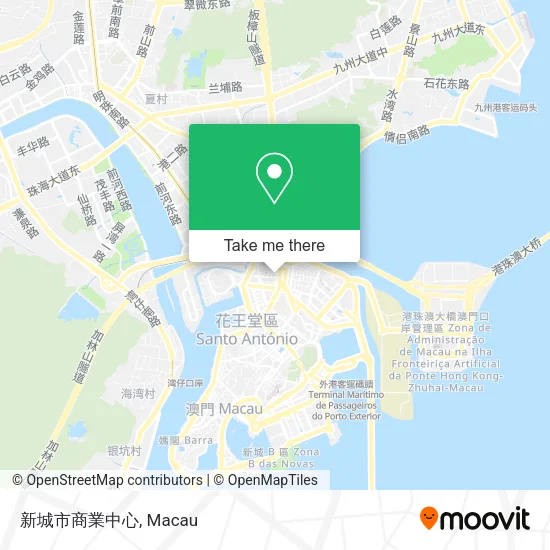 新城市商業中心地圖