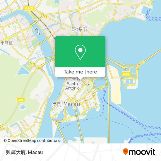 興輝大廈 map