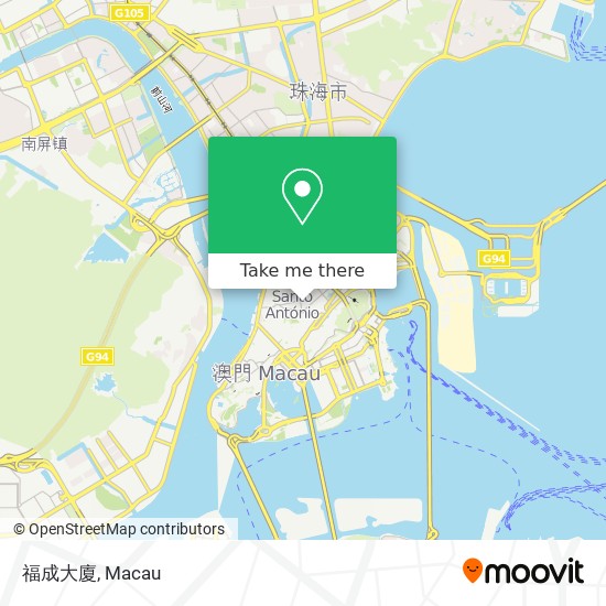 福成大廈 map