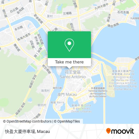 快盈大廈停車場 map