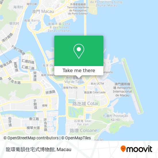 龍環葡韻住宅式博物館 map