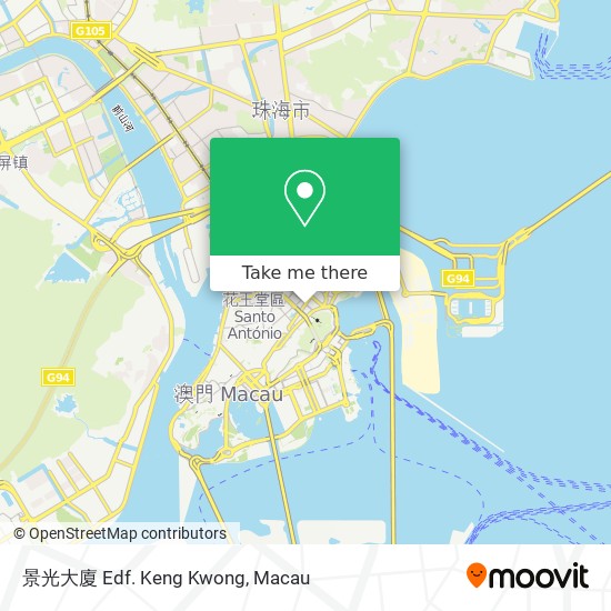 景光大廈 Edf. Keng Kwong map
