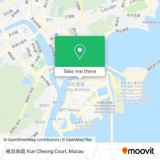 權昌御庭 Kun Cheong Court map
