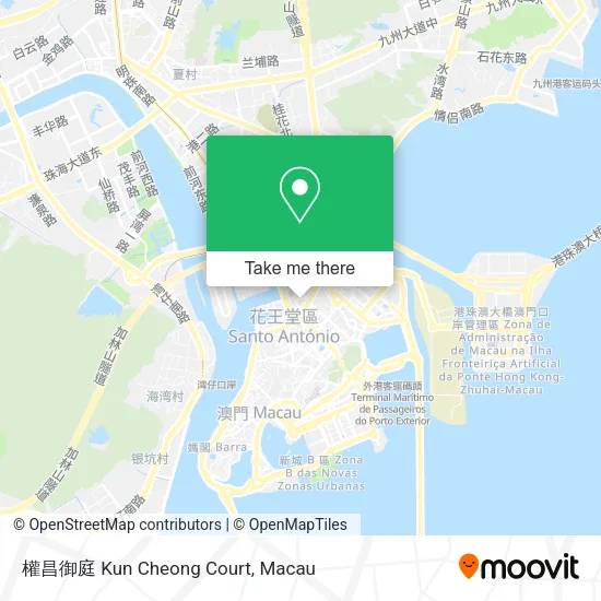 權昌御庭 Kun Cheong Court map