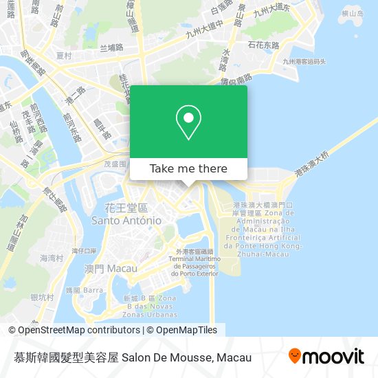 慕斯韓國髮型美容屋 Salon De Mousse map