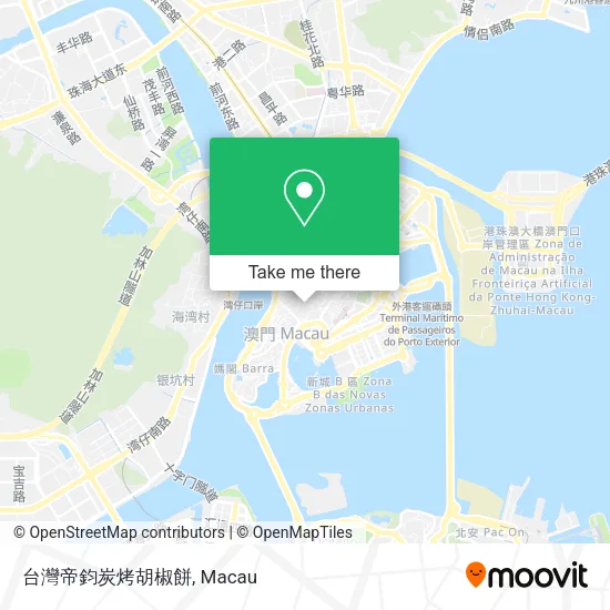 台灣帝鈞炭烤胡椒餅地圖