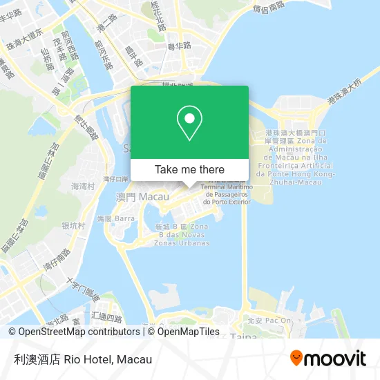 利澳酒店 Rio Hotel map