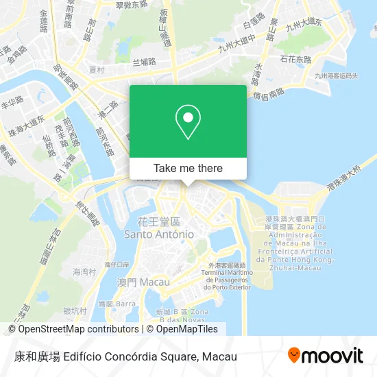 康和廣場 Edifício Concórdia Square地圖