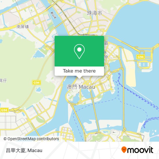 昌華大廈 map