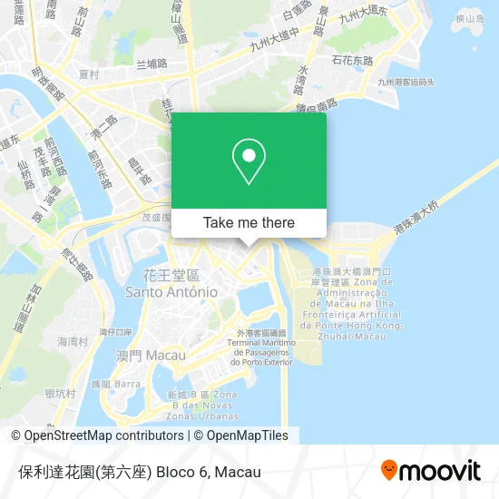 保利達花園(第六座) Bloco 6 map
