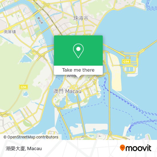 潮榮大廈 map