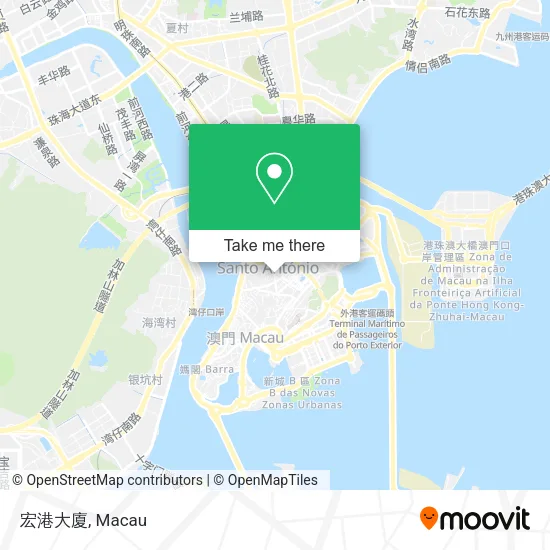 宏港大廈地圖