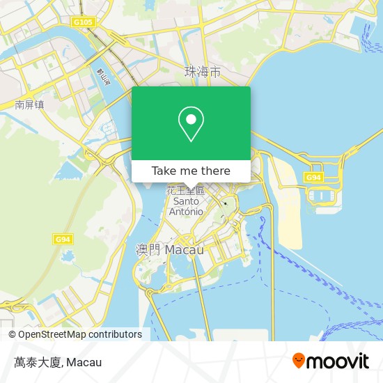 萬泰大廈 map
