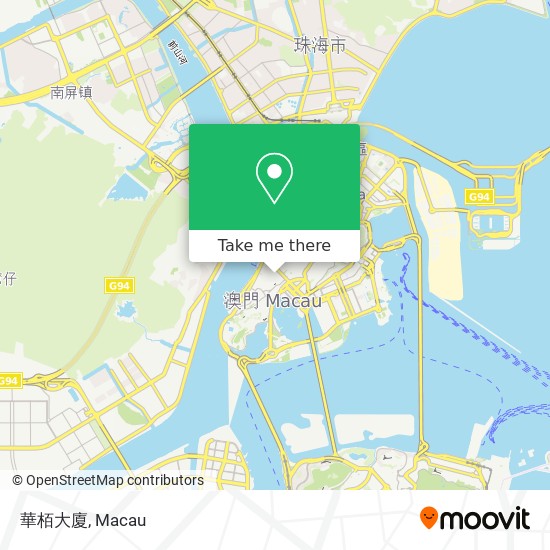 華栢大廈 map