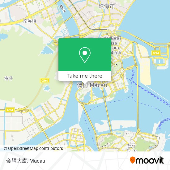 金耀大廈 map