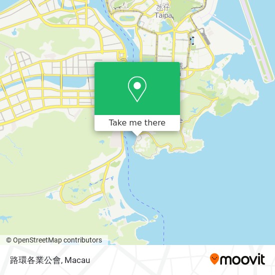 路環各業公會 map