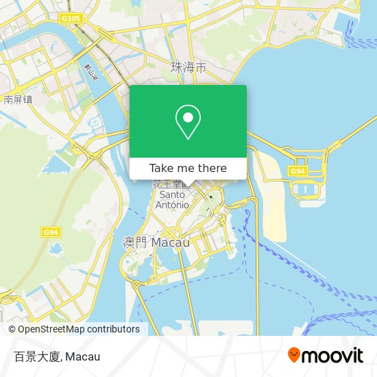 百景大廈 map