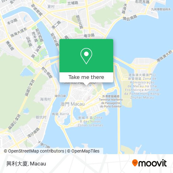 興利大廈 map