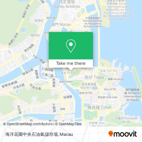 海洋花園中央石油氣儲存場 map