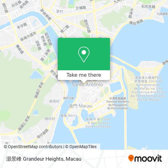 灝景峰 Grandeur Heights map