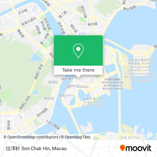 信澤軒 Son Chak Hin map