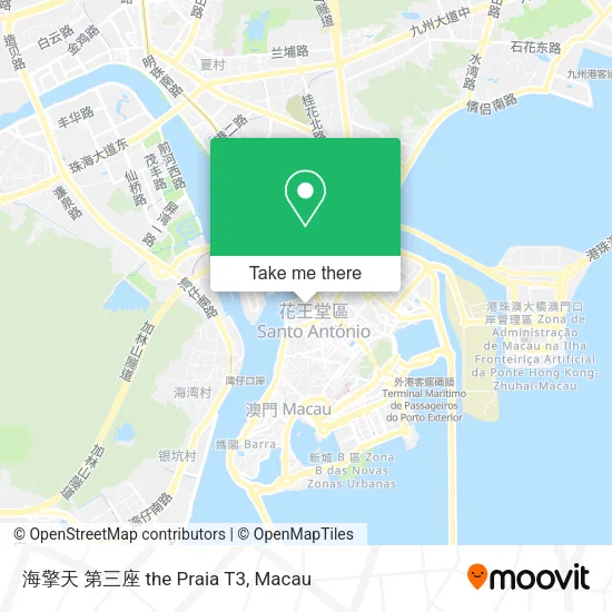 海擎天 第三座 the Praia T3地圖