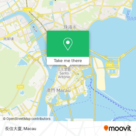 長信大廈 map