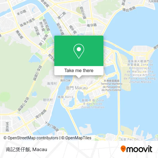 南記煲仔飯地圖