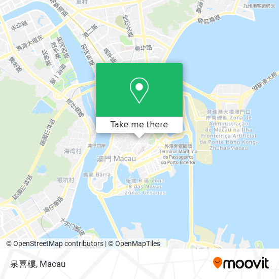 泉喜樓 map