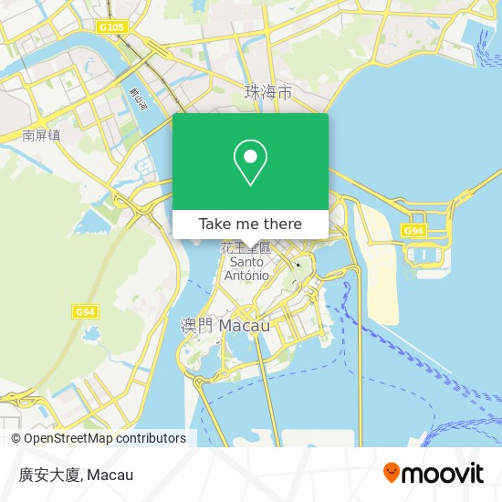 廣安大廈 map
