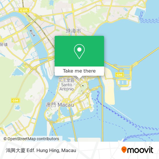 鴻興大廈 Edf. Hung Hing map