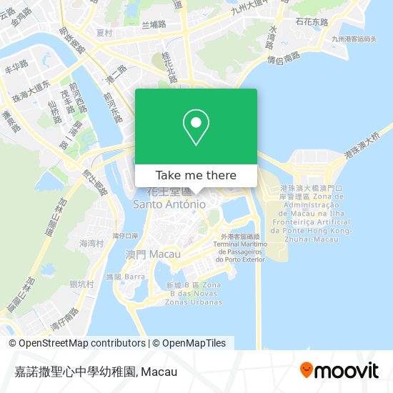 嘉諾撒聖心中學幼稚園 map