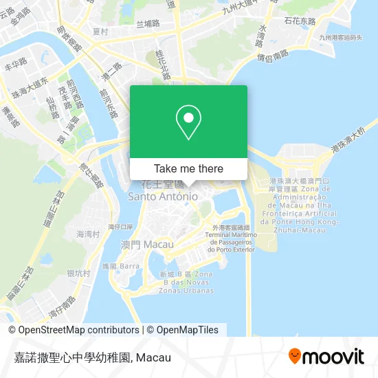 嘉諾撒聖心中學幼稚園地圖