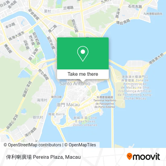 俾利喇廣場 Pereira Plaza地圖