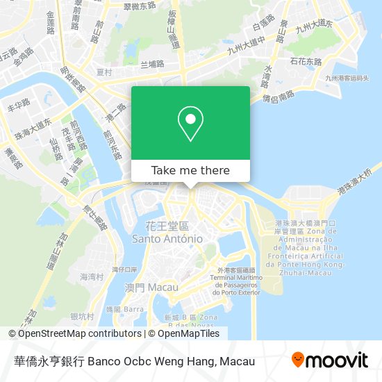 華僑永亨銀行 Banco Ocbc Weng Hang map