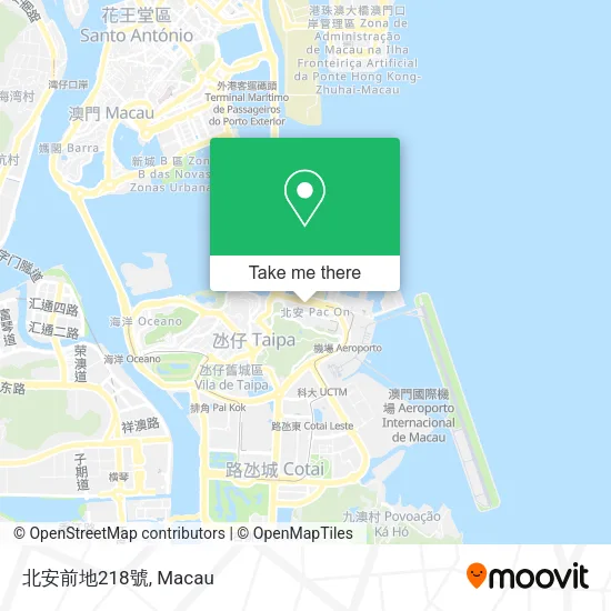 北安前地218號地圖
