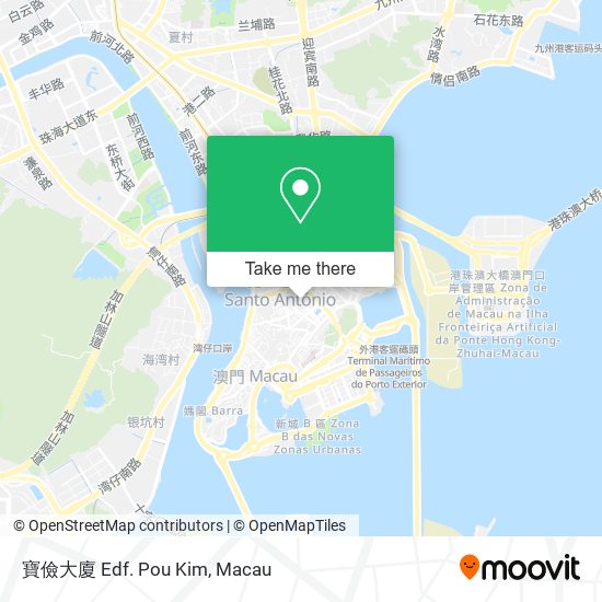 寶儉大廈 Edf. Pou Kim map